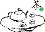 手绘茶具