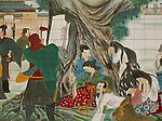古槐迁民图（局部）