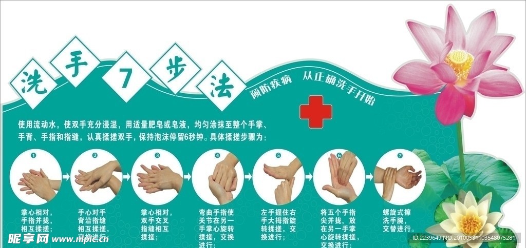 七步洗手法