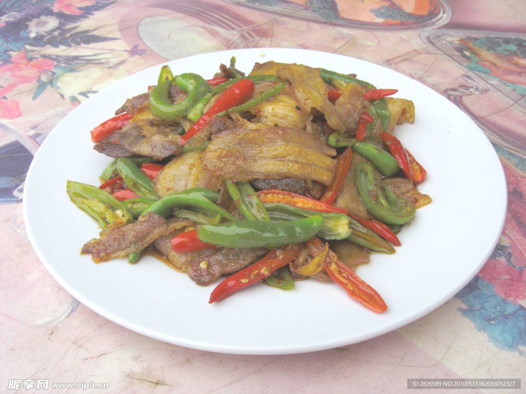 小米椒炒肉