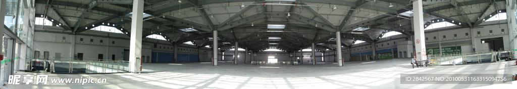 休博会展馆内景广角