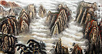 无框画 风景 装饰画