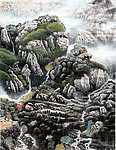 无框画 风景 装饰画