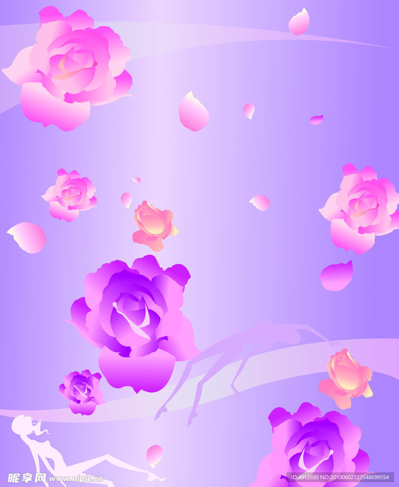 女性玫瑰