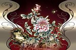 粉红牡丹