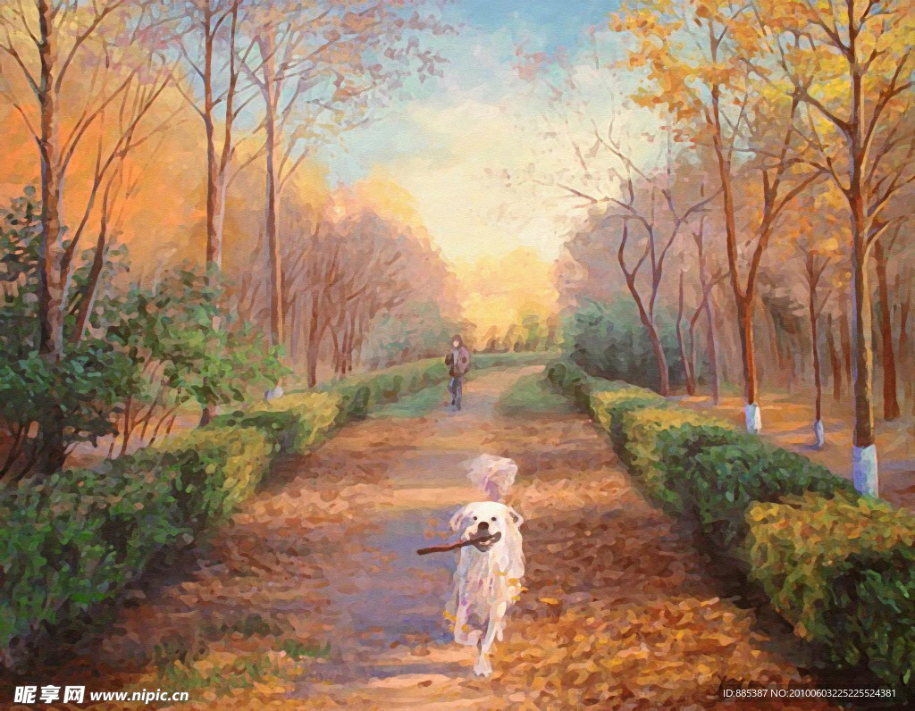 风景油画
