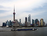 上海 浦东 陆家嘴沿江建筑