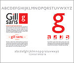世界100佳 英文商业字体 09 Gill Sans