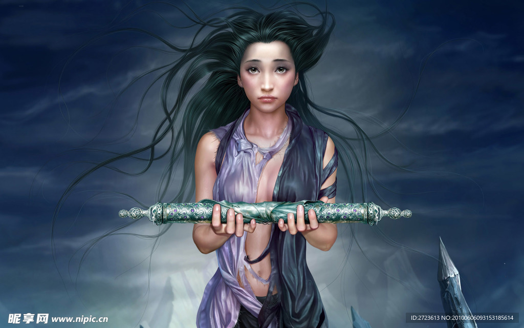 美女插画