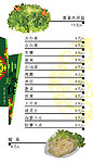 高档高清分层菜排