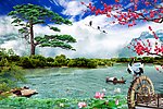 山水画