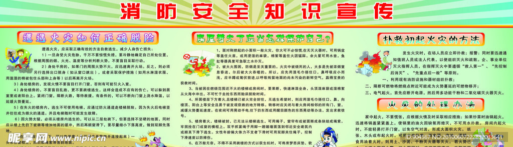 消防知识宣传栏
