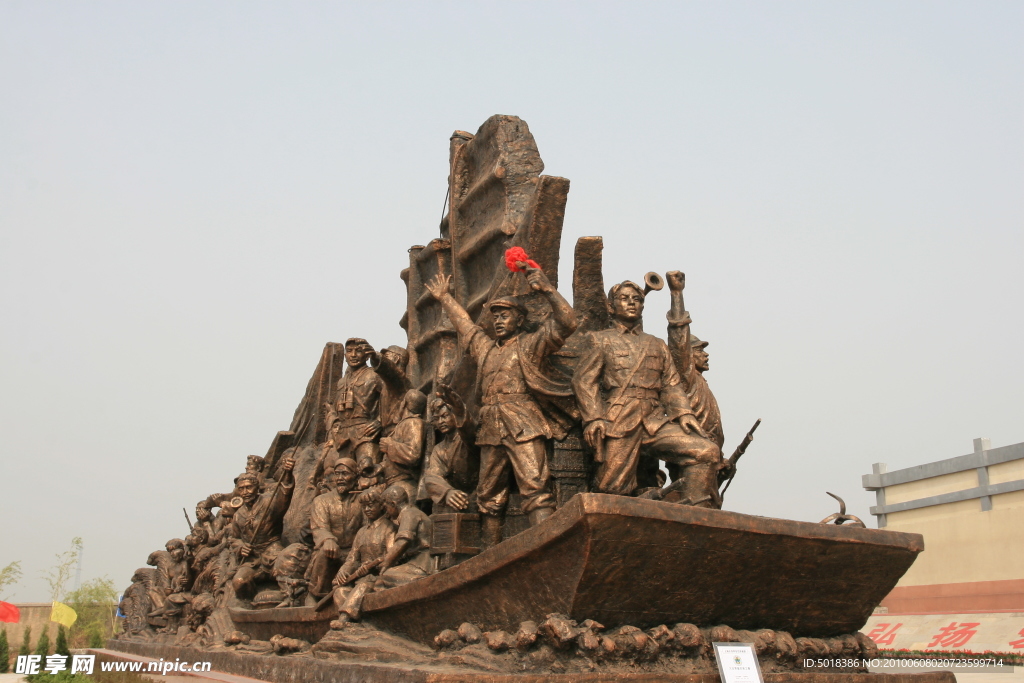 铁道游击队雕塑