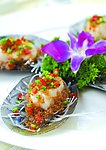 蒜茸银丝蒸带子