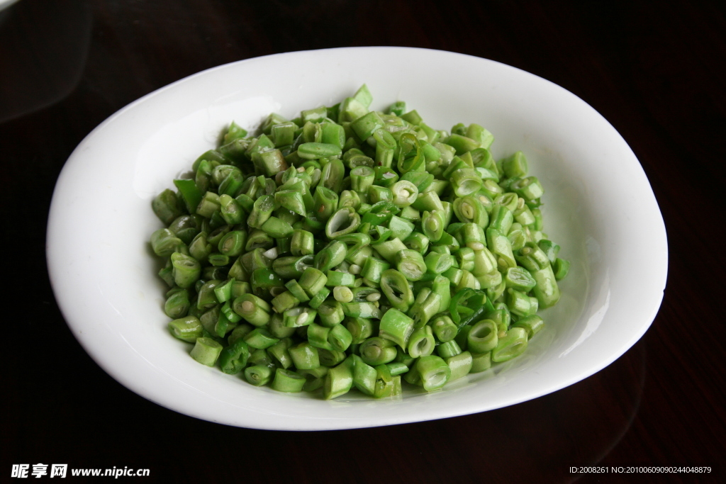碎米四季豆芽菜