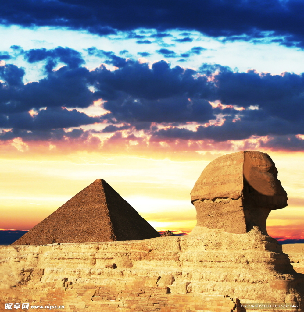 埃及金字塔与狮身人面像