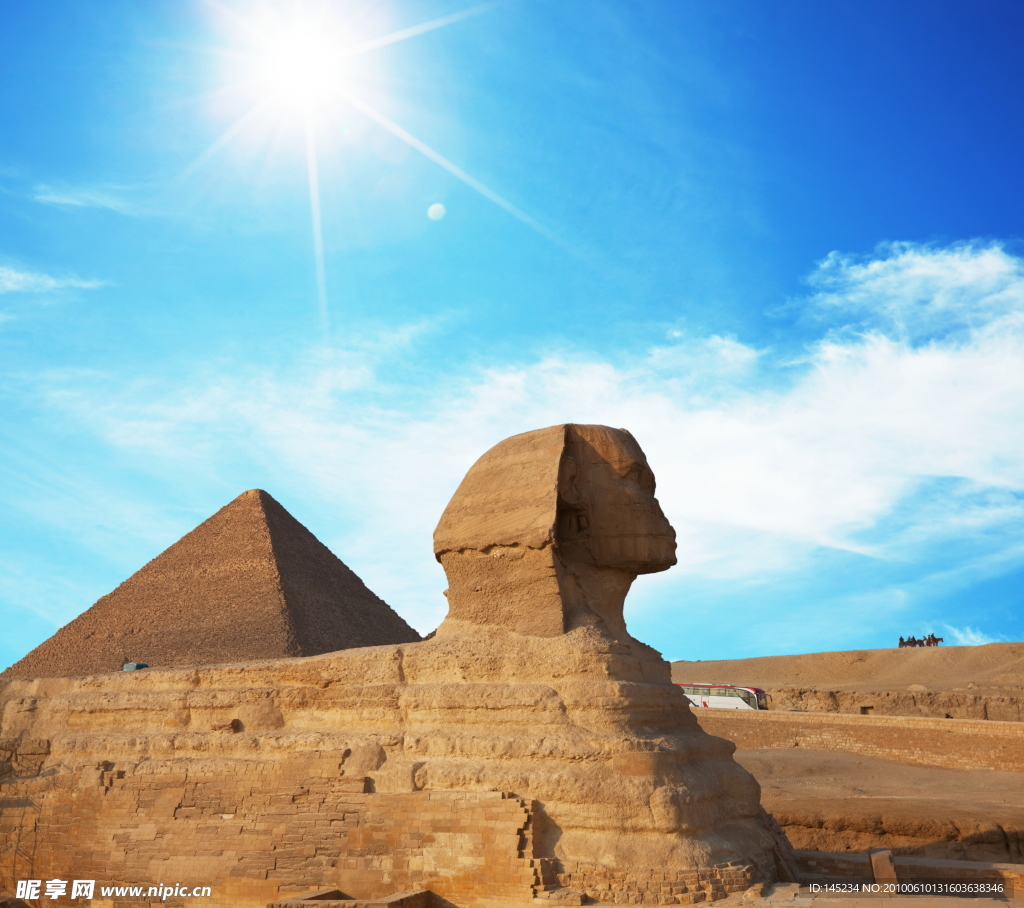 埃及金字塔与狮身人面像
