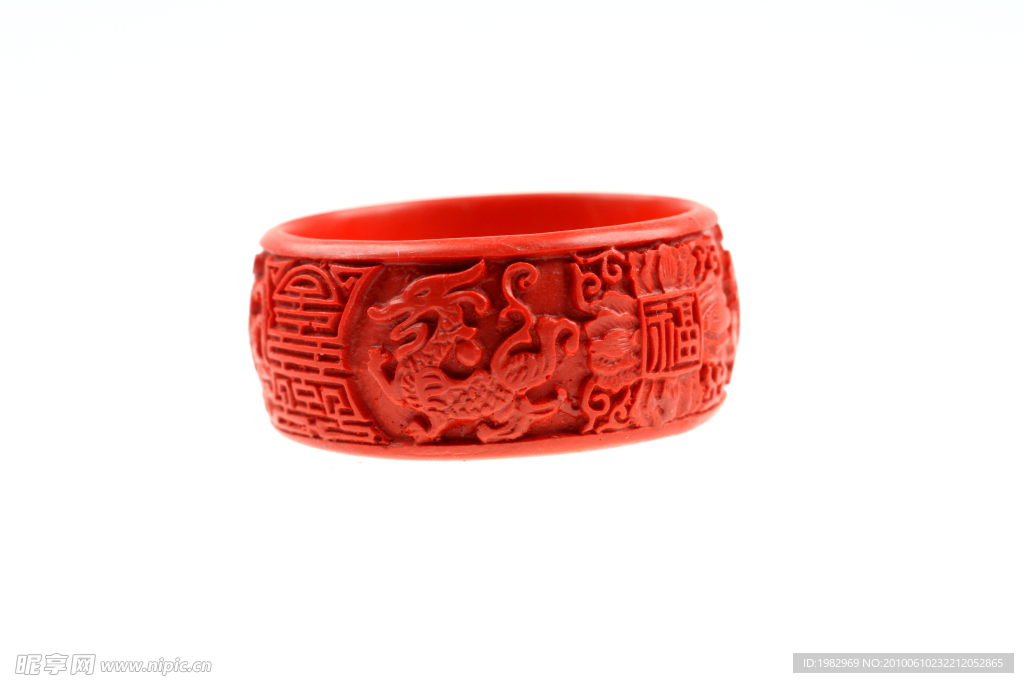 中国 传统 文化 漆雕 手镯 龙纹 时尚 礼品 婚恋