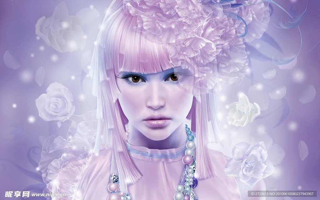 美女插画