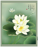 移门 荷花