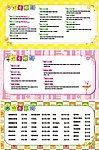 小吃明细表