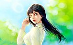 手绘美女 性感美女