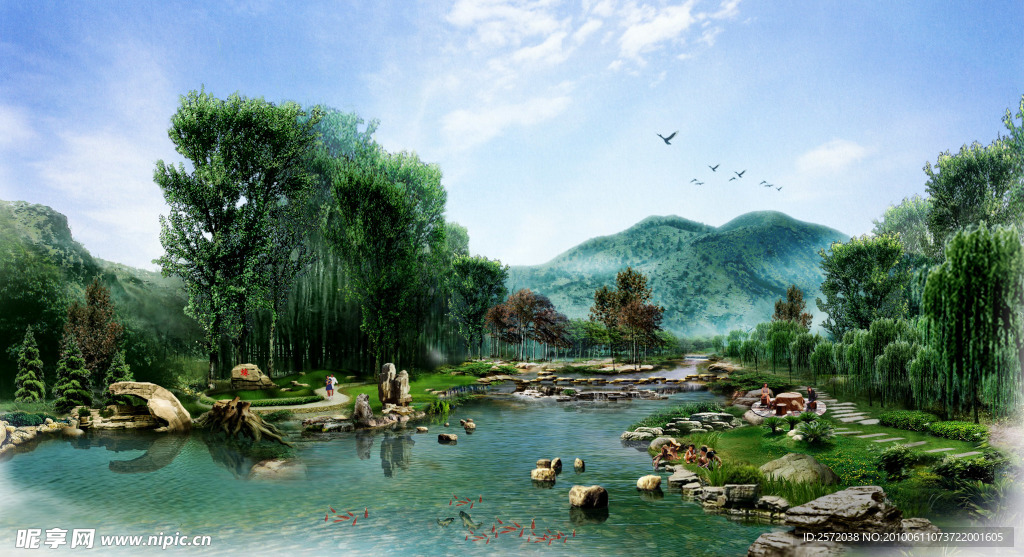 绿化景观图