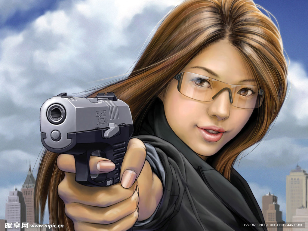 美女插画