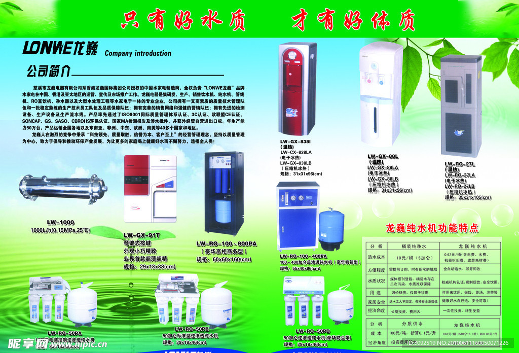 龙巍制水
