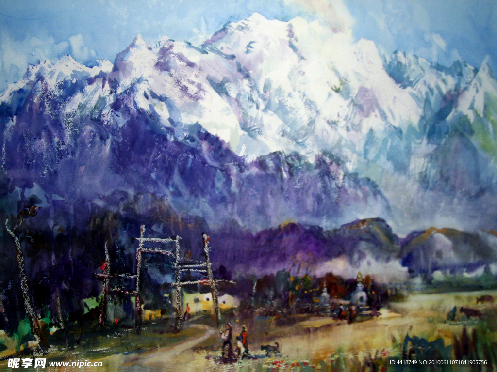 何启陶 玉龙雪山 香格里拉
