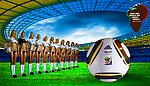 2010南非世界杯足球宝贝宣传海报