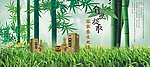竹 自然提取