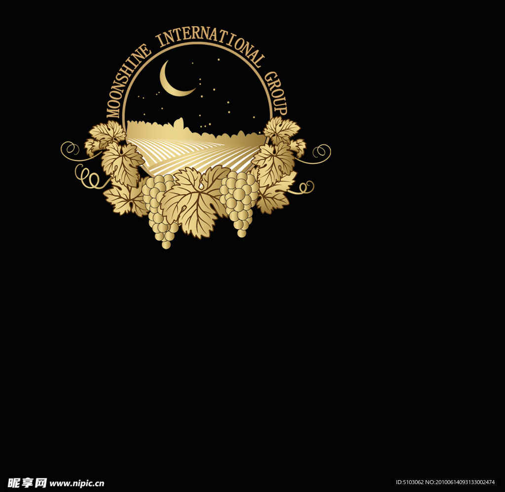 月光国际logo