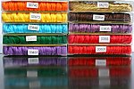 毛线 彩色 库存 投影 新品 十字绣线
