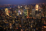 纽约 曼哈顿 夜景