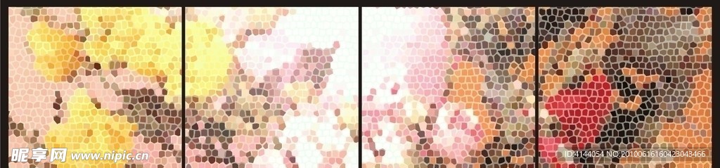 无框画