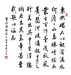 聂仲杰书法 曹操《观沧海》