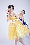 朱倩倩 田晓蕾 写真