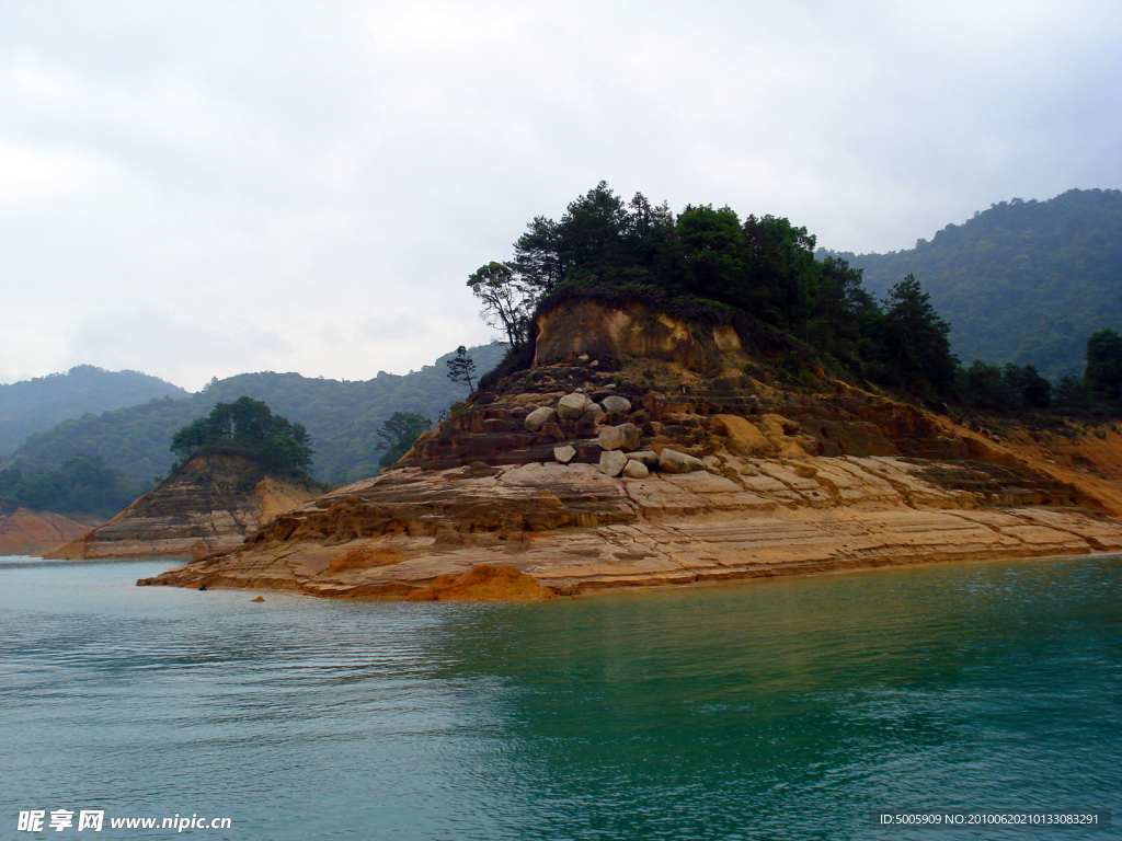 万绿湖风景