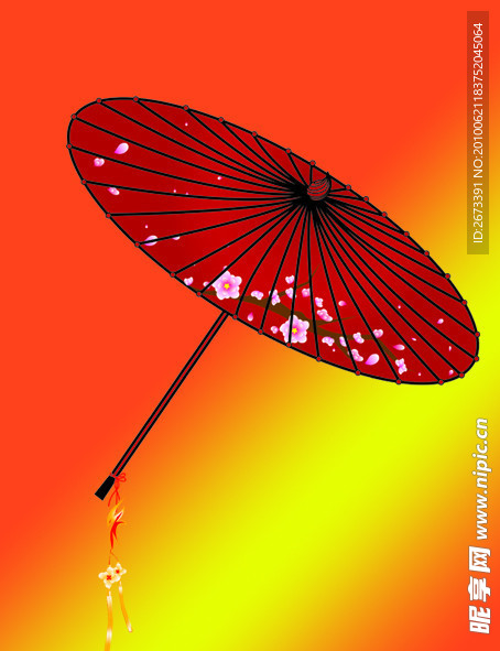 古典 伞