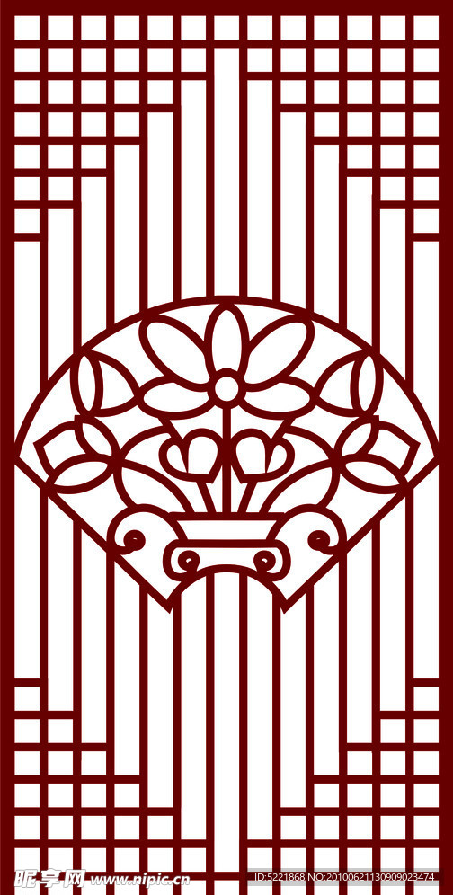 古带 花窗