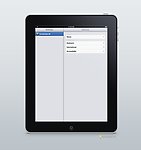 苹果Apple iPad PSD分层图