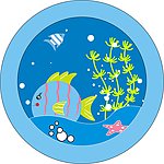 海洋中的小鱼