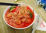 肉丸面条