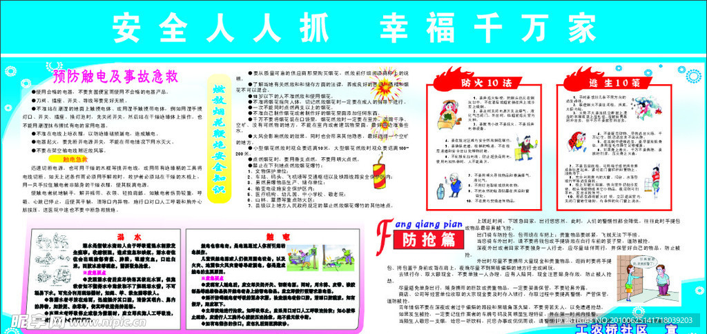 安全生产宣传栏