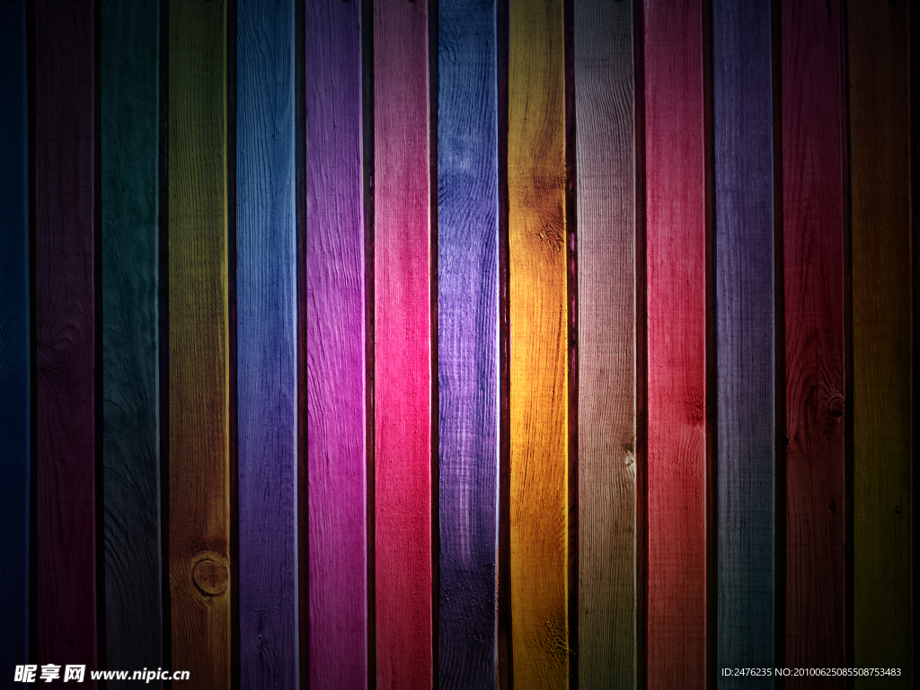 彩色木纹背景