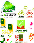 滨河花园LOGO