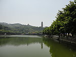 远眺塔山
