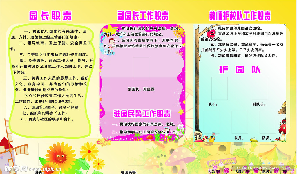 幼儿园护园队职责