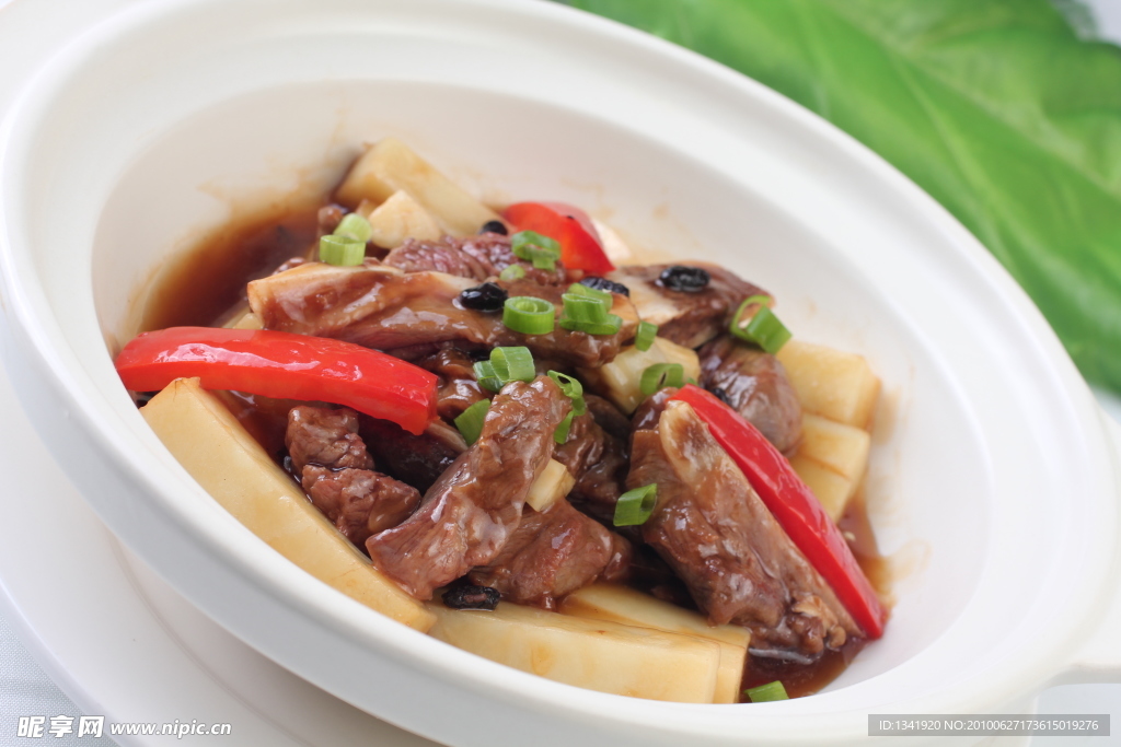 豆豉土豆文牛仔骨